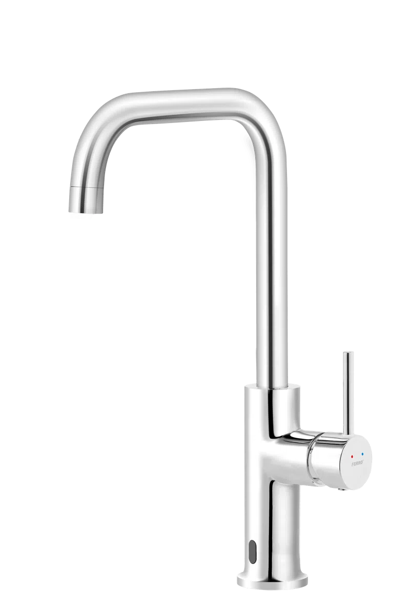 Baterie FERRO DISTANZA BDZ43 (chiuveta plus cu sensor) crom
