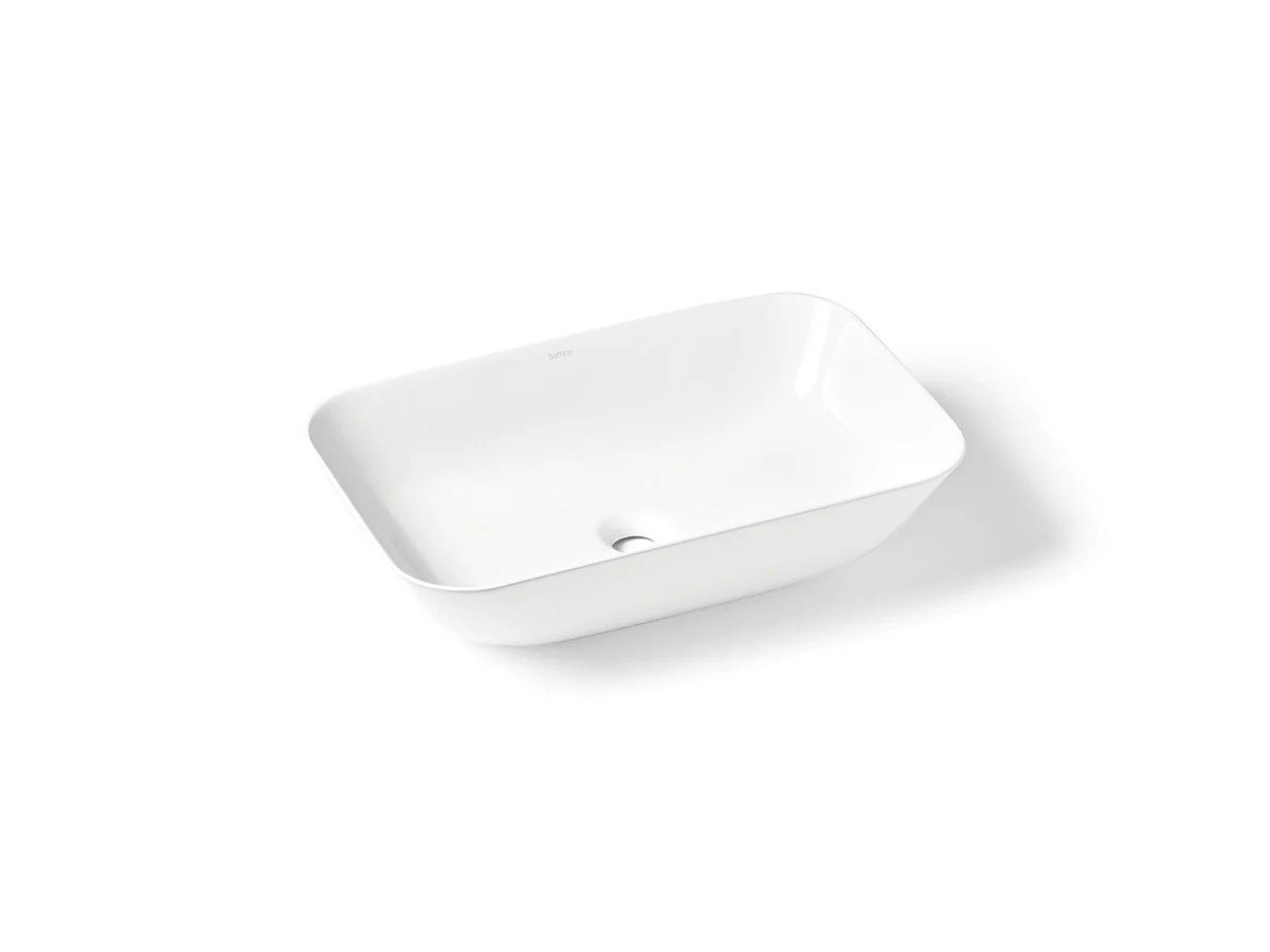 Lavoar pe blat BATHCO Davos Rectangular 580×380 4237