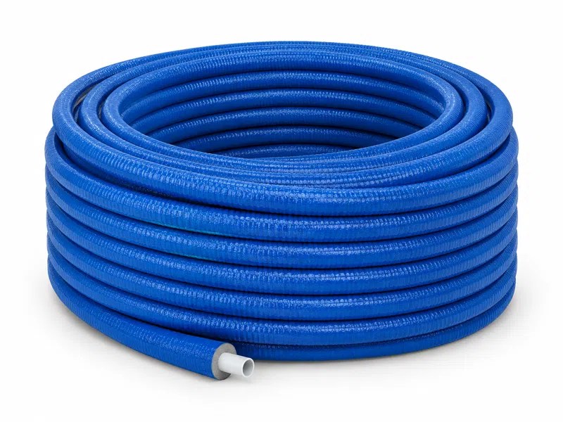 Țeavă multistrat PERT/AL/PERT izolată, albastru, FERRO F-Pro d.32x3 mm (25 m) FPALPOB3225