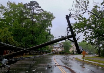 severe weather aftermath