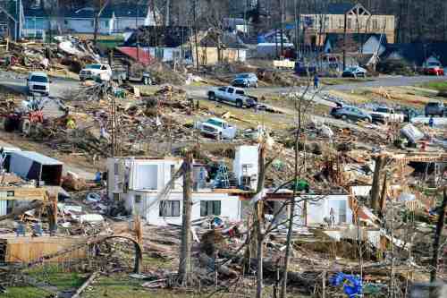 storm aftermath
