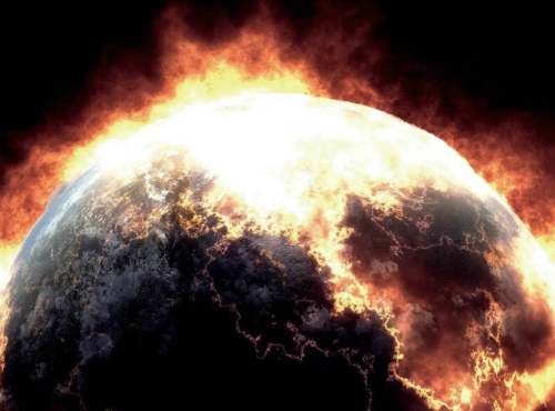 earth on fire