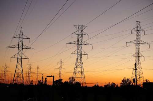 power lines