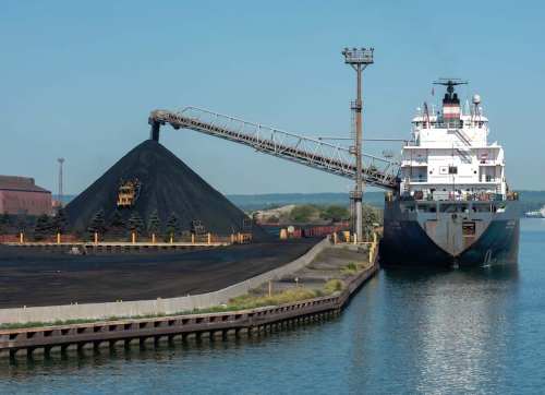 coal terminal ship