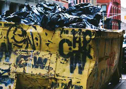 dumpster garbage