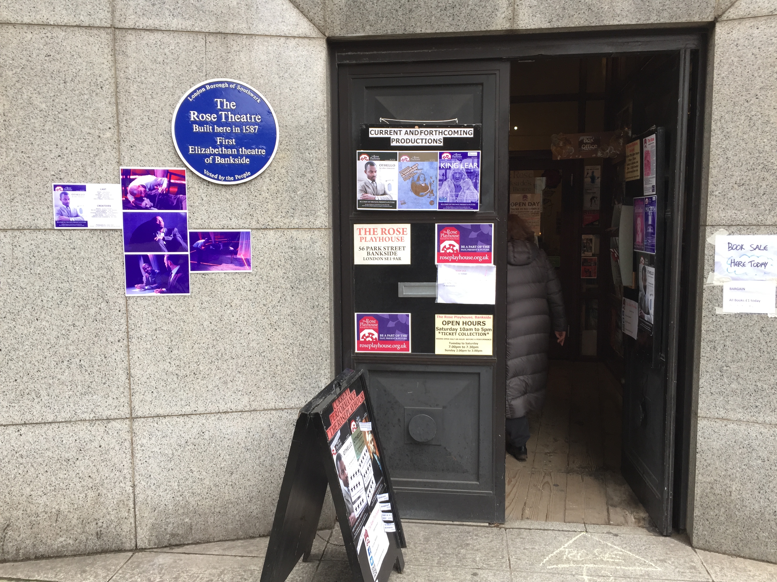 Evidence of Climate Change in Archaeology: The Rose Theater location under an office building.