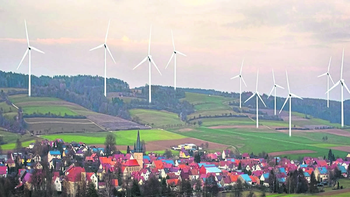 German fairy tale: 6 wind turbines per day