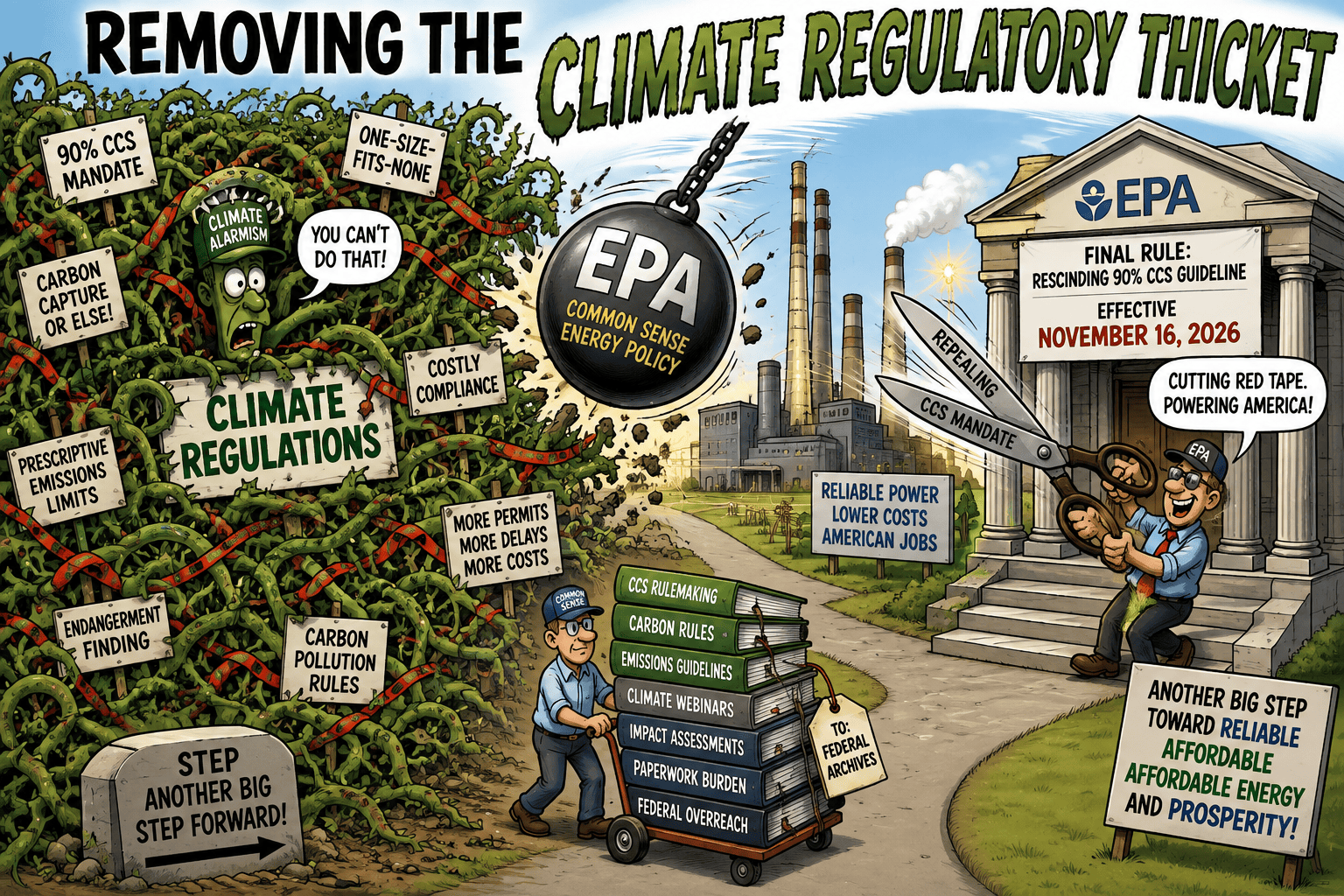 Another Big Step In The Removal Of Destructive “Climate” Regulations