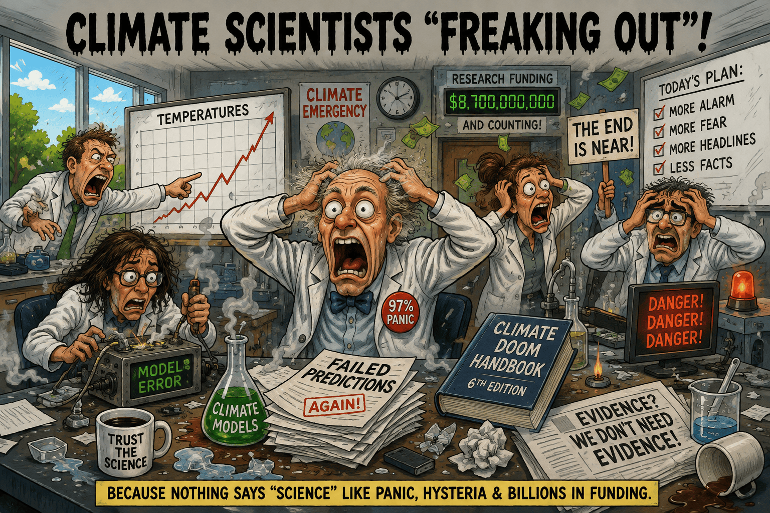 Climate Majority Project: Scientists “Freaking Out”