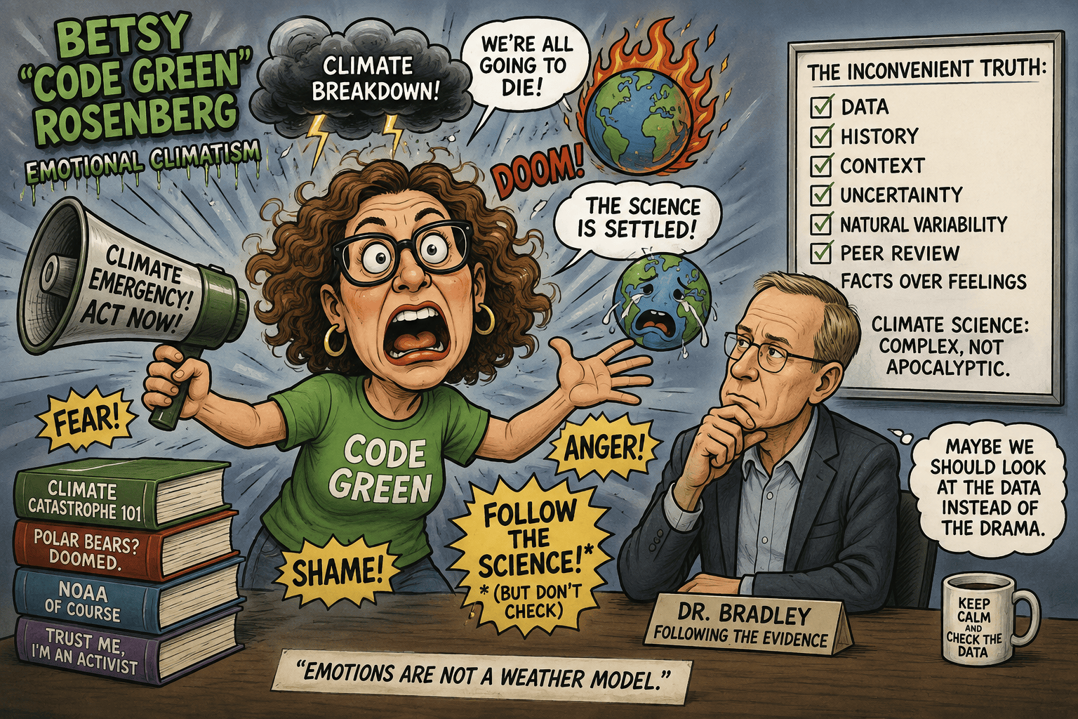Betsy “Code Green” Rosenberg: Emotional Climatism