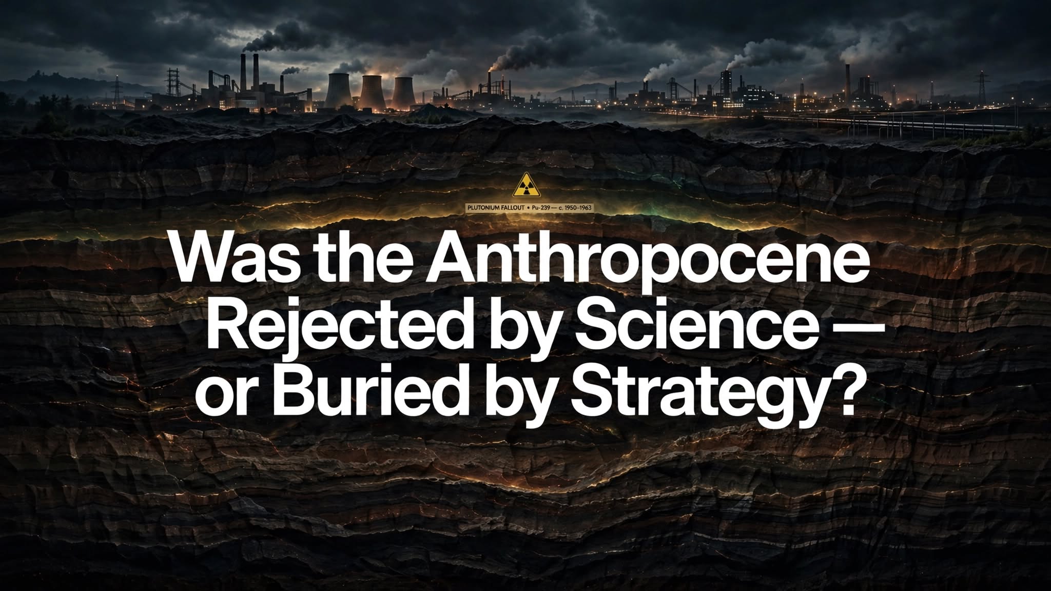 Was the Anthropocene Rejected by Science — or Buried by Strategy?