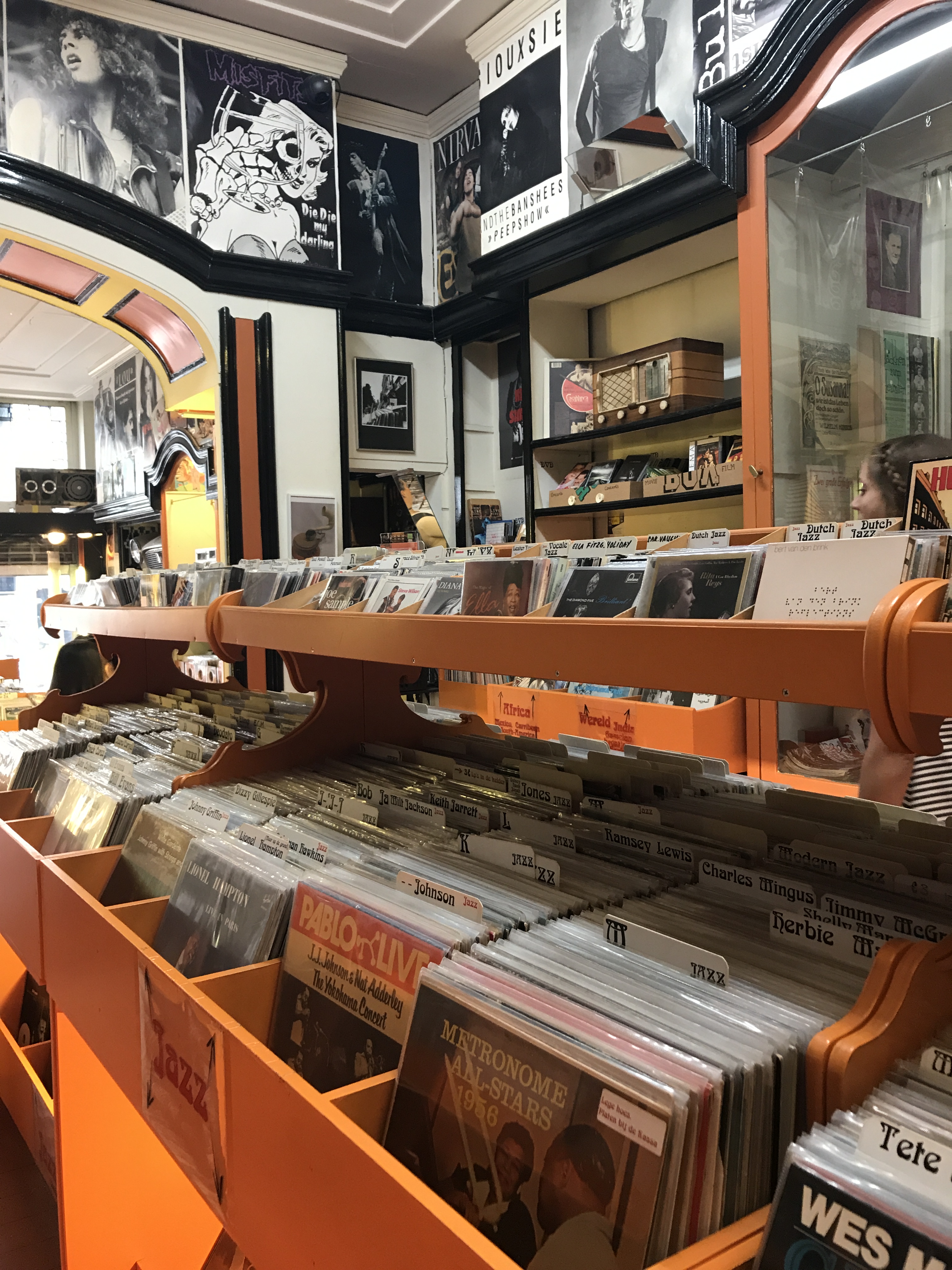Old record store