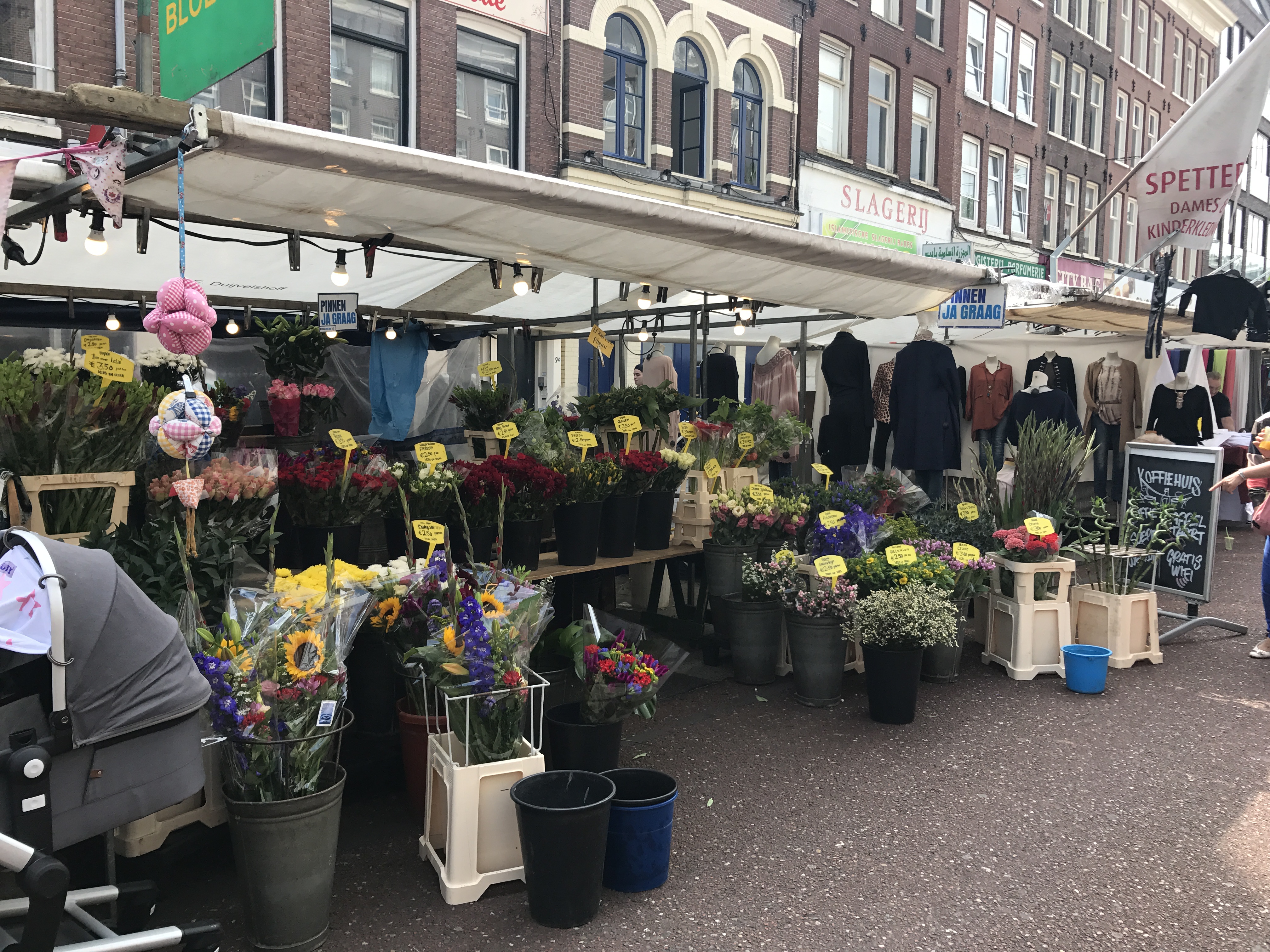 Flowers at Albert Cupymarkt