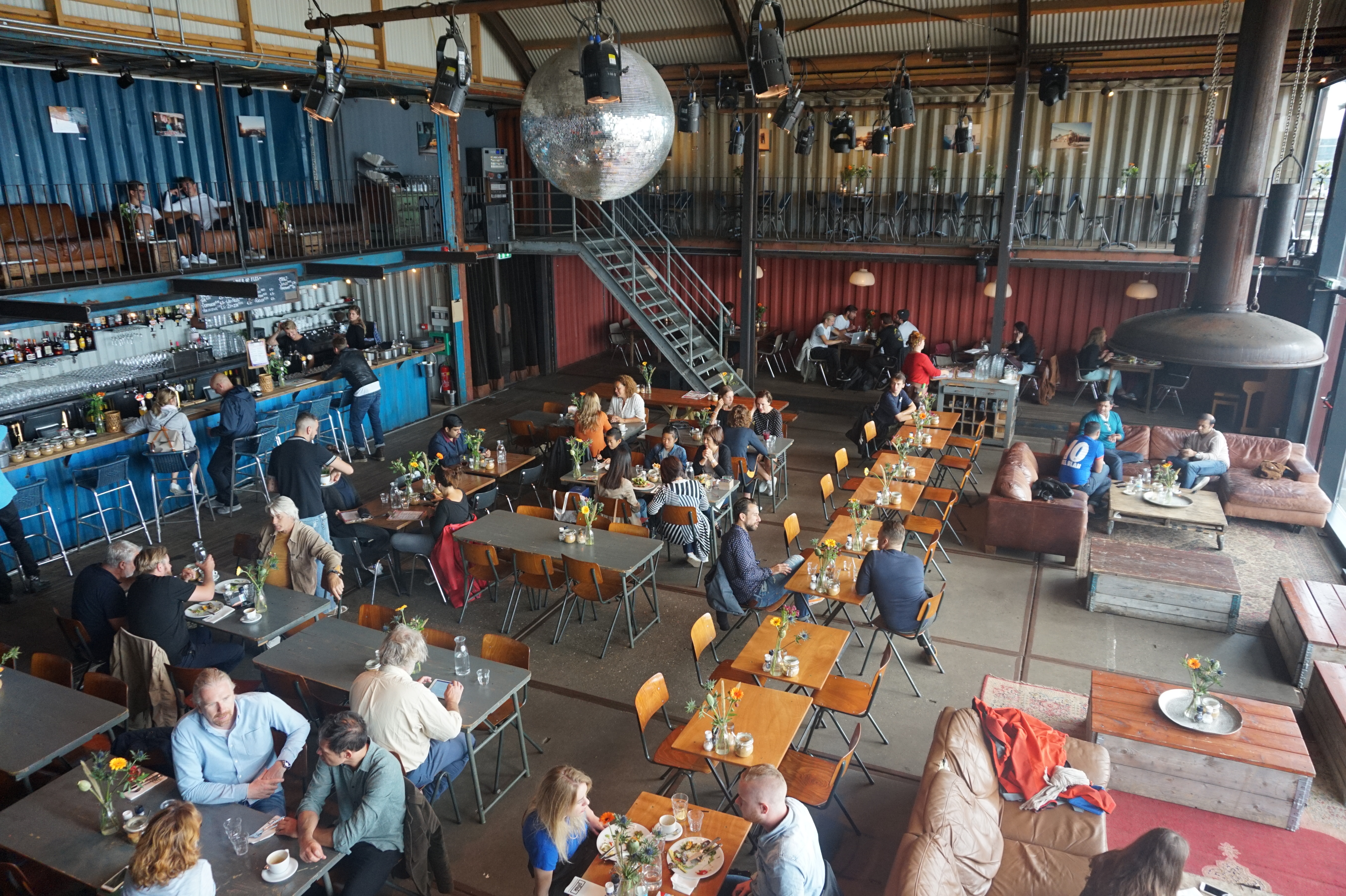 Pllek Noord, best food and tea