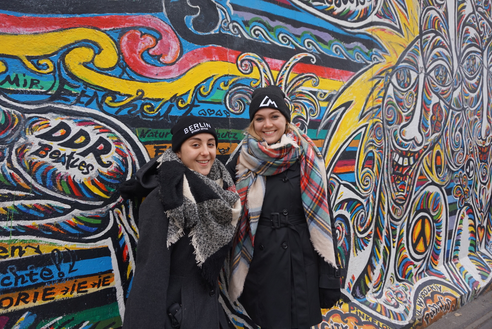 East Side Gallery at Berlin Wall