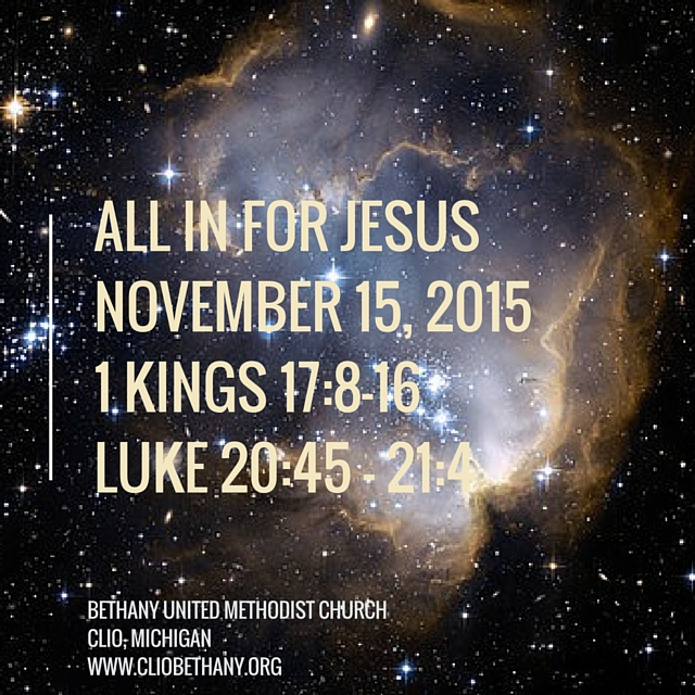 Past Sermons from Pastor LuAnn