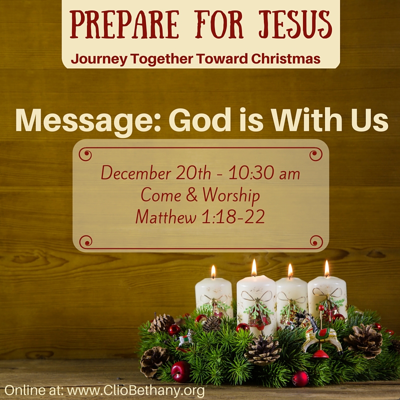 Prepare for Jesus - Advent week 4 - Journey toward Christmas