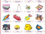 Classroom Objects 5603013 Clipart Library