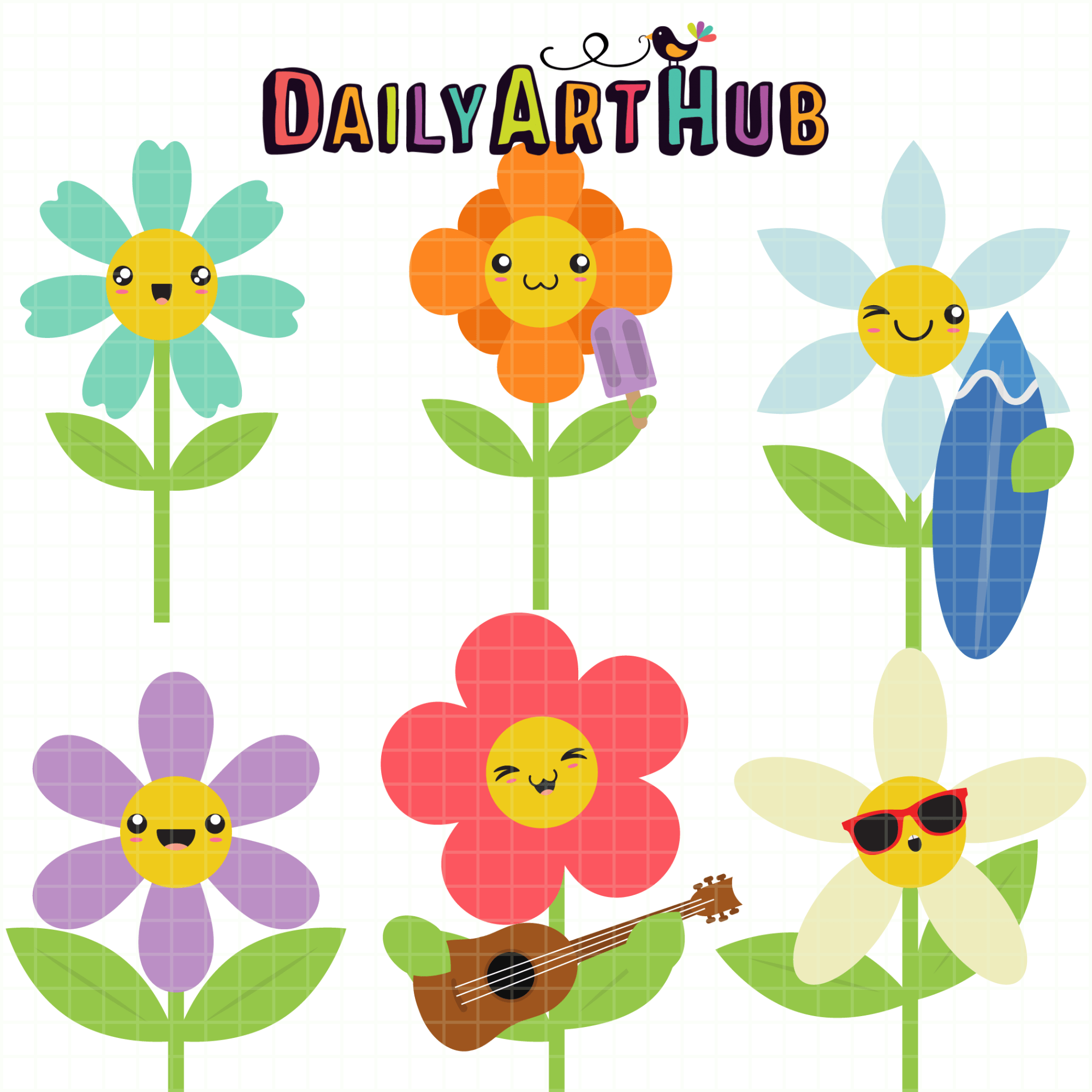 Free cartoon flowers clipart, download free cartoon flowers clipart png