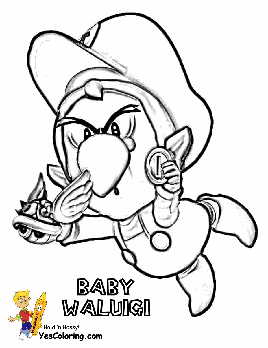 This is a gallery of images pertaining to new super mario bros. Free Baby Mario Bros Coloring Pages Download Free Baby Mario Bros Coloring Pages Png Images Free Cliparts On Clipart Library