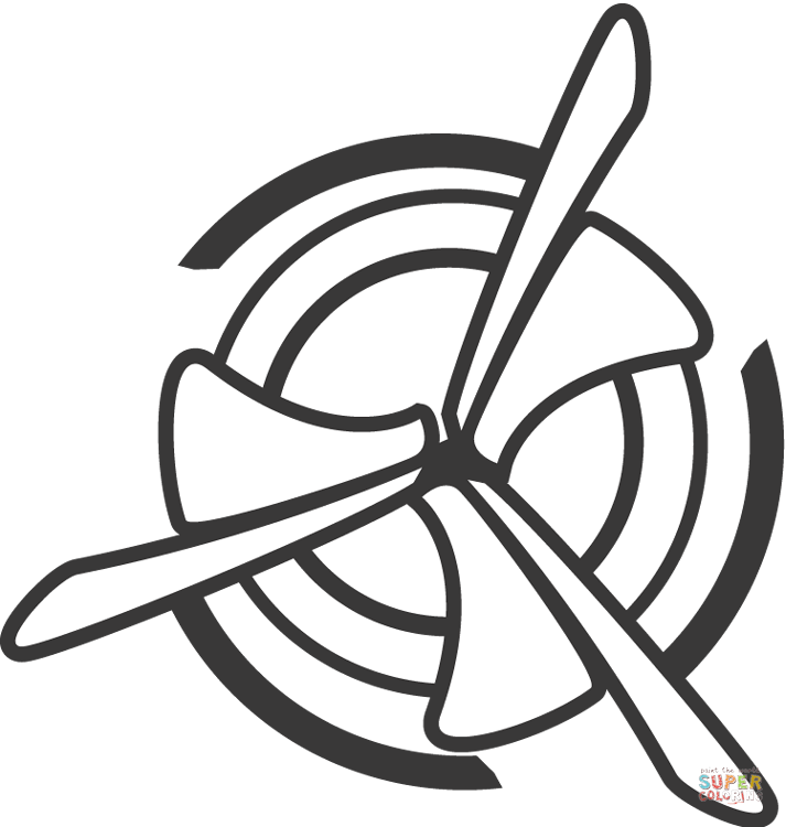 Free fan coloring page, download free fan coloring page png images