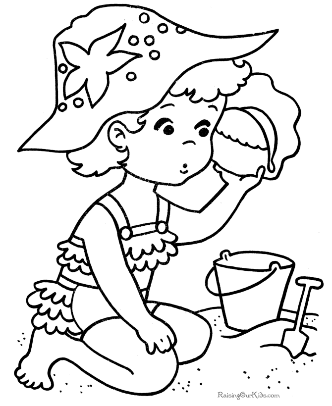 Free printable beach coloring pages, download free printable beach
