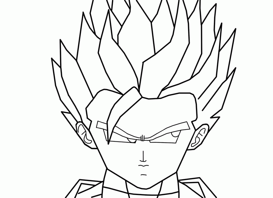 Free dragon ball z goku coloring pages, download free clip art, free