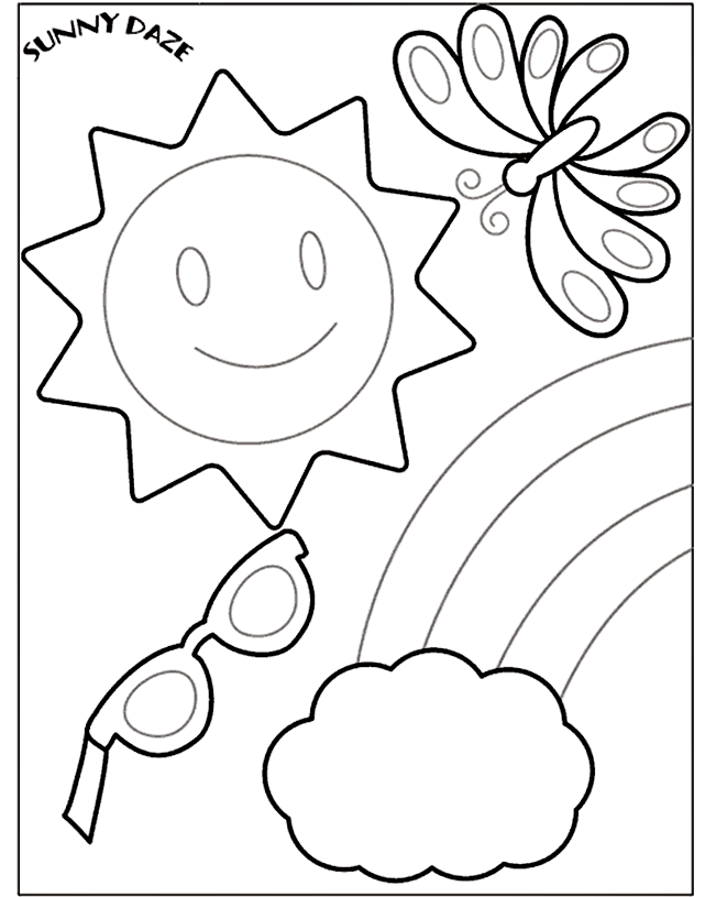 You'll never get rich being a summer camp counselor, but the job will provide you with some of the greatest life experiences ever. Summer Colouring Pages For Kids Clip Art Library