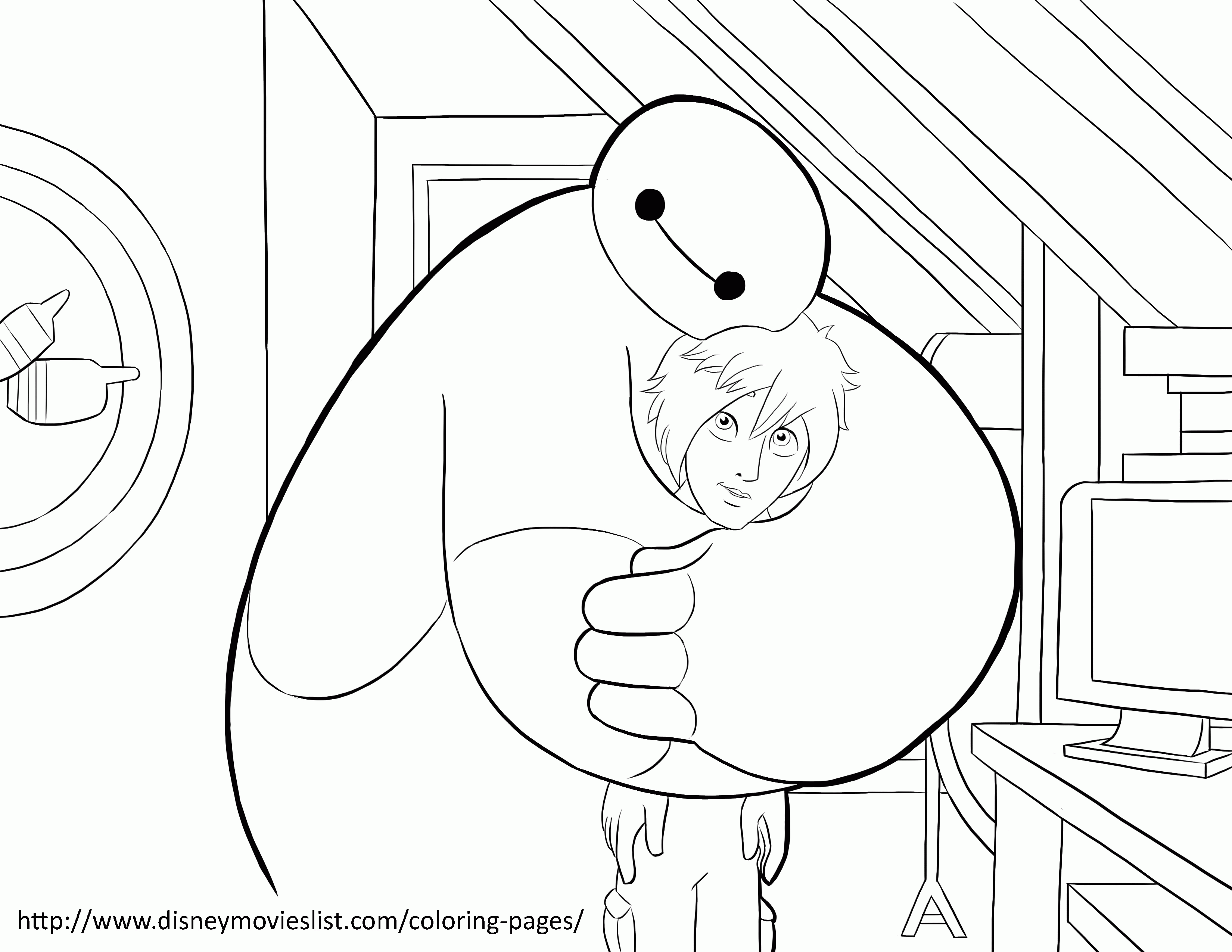 Kids N Fun De 35 Ausmalbilder Von Big Hero 6