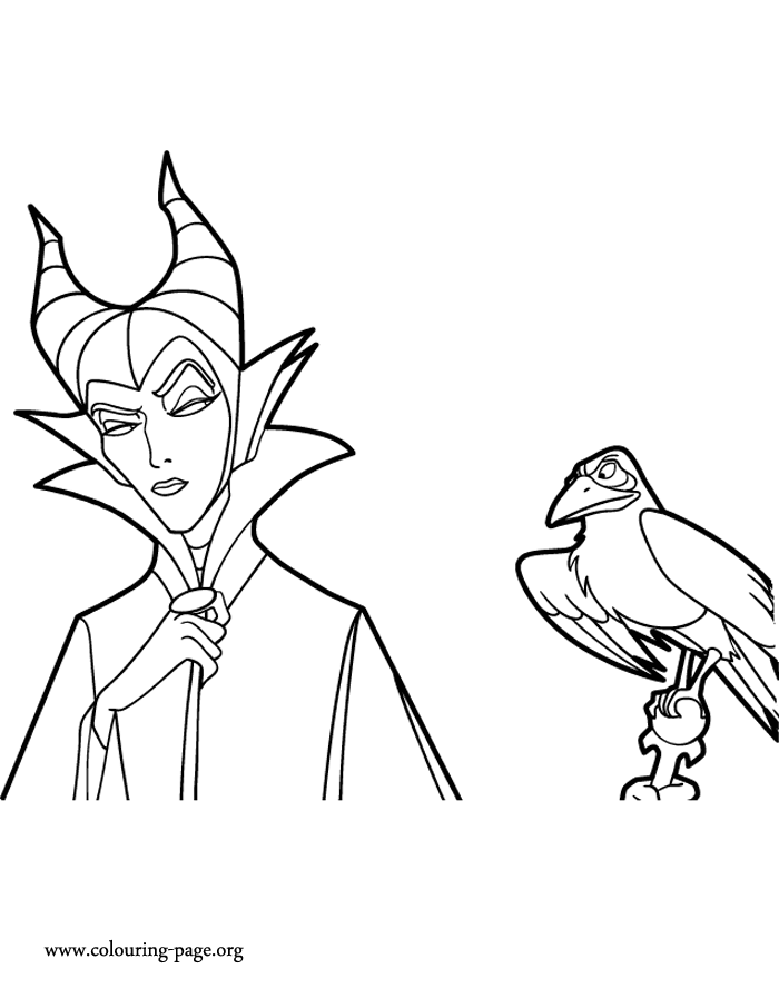 Maleficent from sleeping beauty coloring page . Free Maleficent Coloring Pages Download Free Maleficent Coloring Pages Png Images Free Cliparts On Clipart Library
