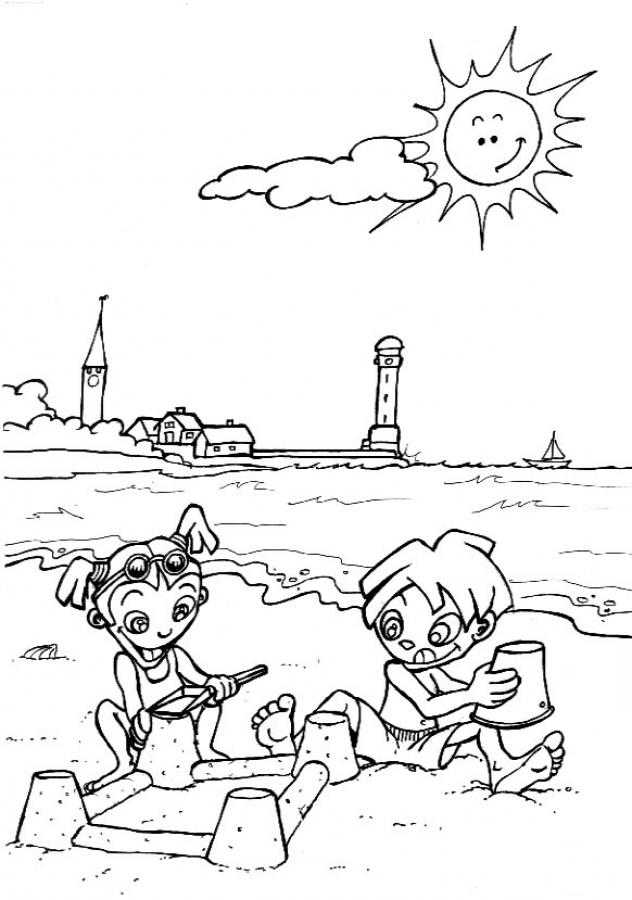Free preschool summer coloring pages, download free preschool summer