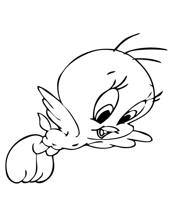 As more people turn to coloring books as a source of comfort and fun, the market has been. Tweety Bird Flying Coloring Pages Clip Art Library