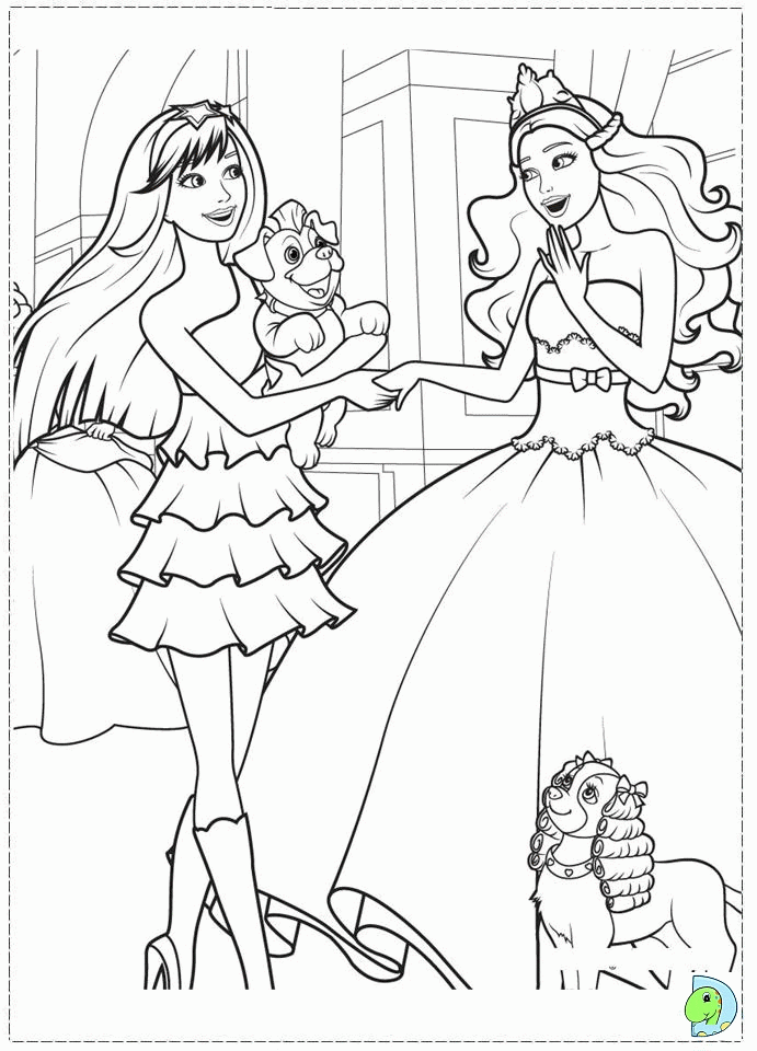 37+ gymnastics coloring pages for printing and coloring. Fise De Colorat Cu Barbie Clip Art Library