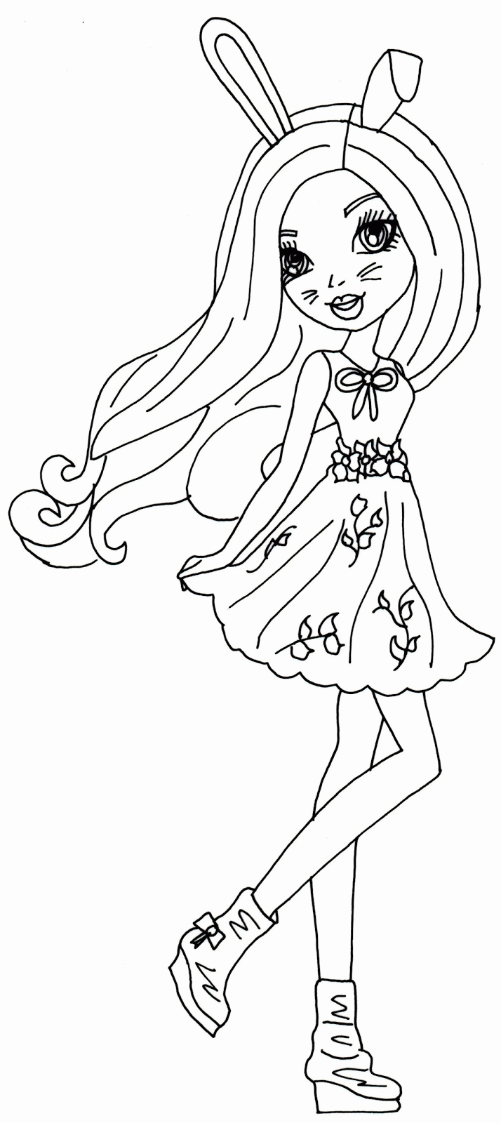 Ever after high coloring pages