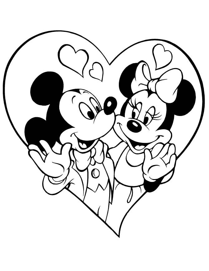 This can help you see the pointer better or just give your windows pc a unique sense of style. Coloring Mickey Mouse And Minnie Mouse Clip Art Library
