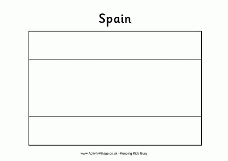 Free spain flag coloring page, download free spain flag coloring page