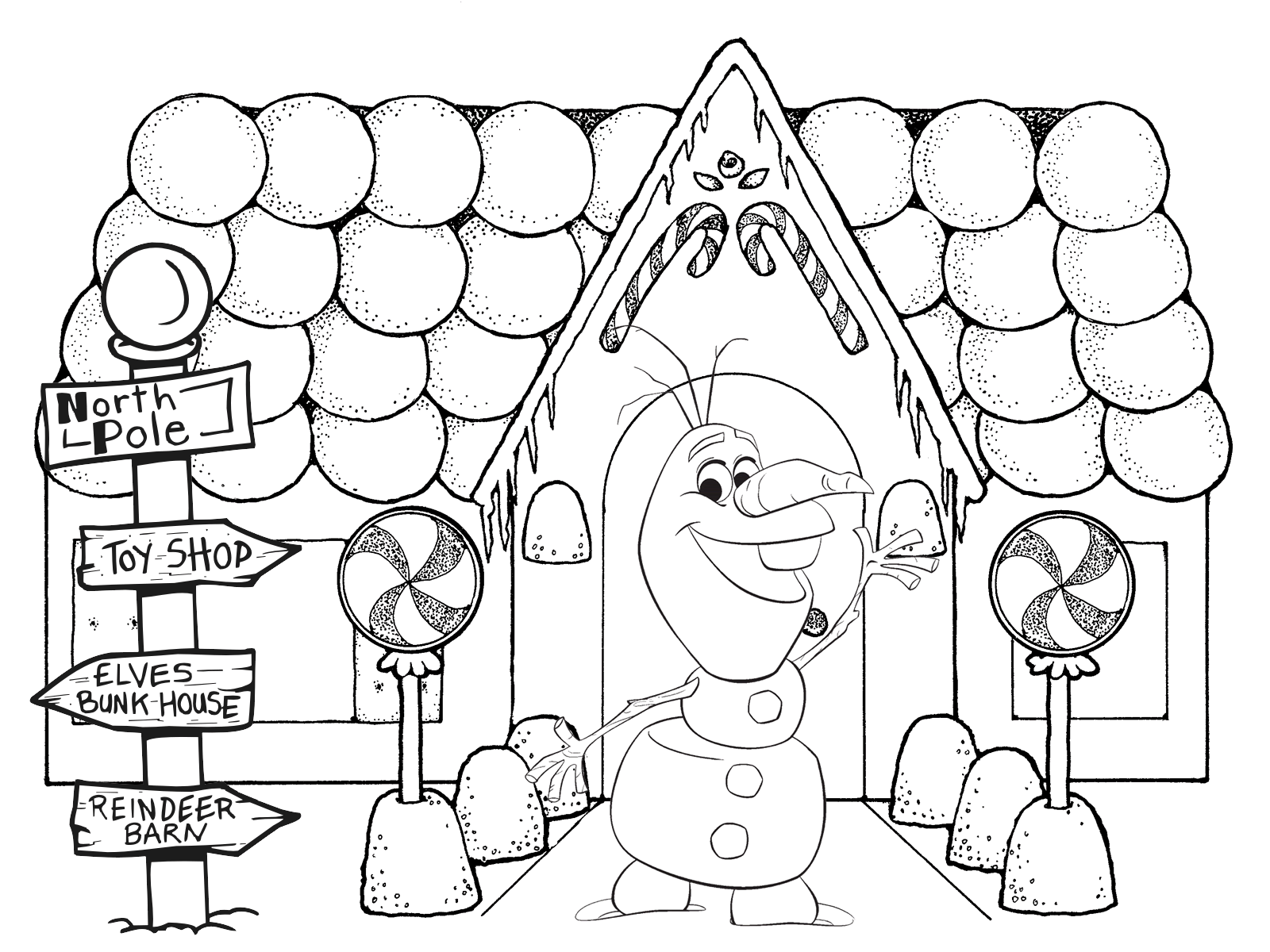 After you’re finished with these, we have a lot more christmas coloring pages available on the wite. Free Printable Gingerbread House Coloring Pages Download Free Printable Gingerbread House Coloring Pages Png Images Free Cliparts On Clipart Library