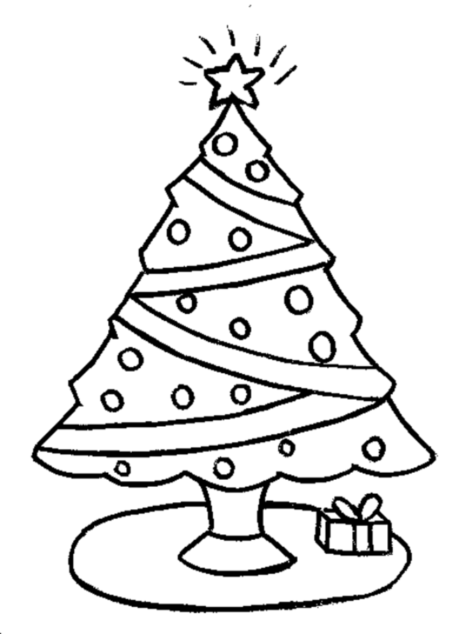 The spruce / wenjia tang take a break and have some fun with this collection of free, printable co. Kids Christmas Tree Colouring Clip Art Library