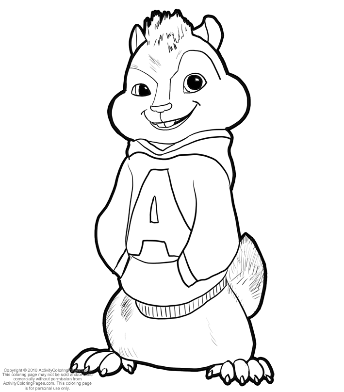Alvin Und Die Chipmunks Ausmalbilder Clip Art Library