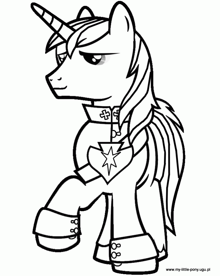 These alphabet coloring sheets will help little ones identify uppercase and lowercase versions of each letter. My Little Pony Coloring Pages Shining Armor Clip Art Library