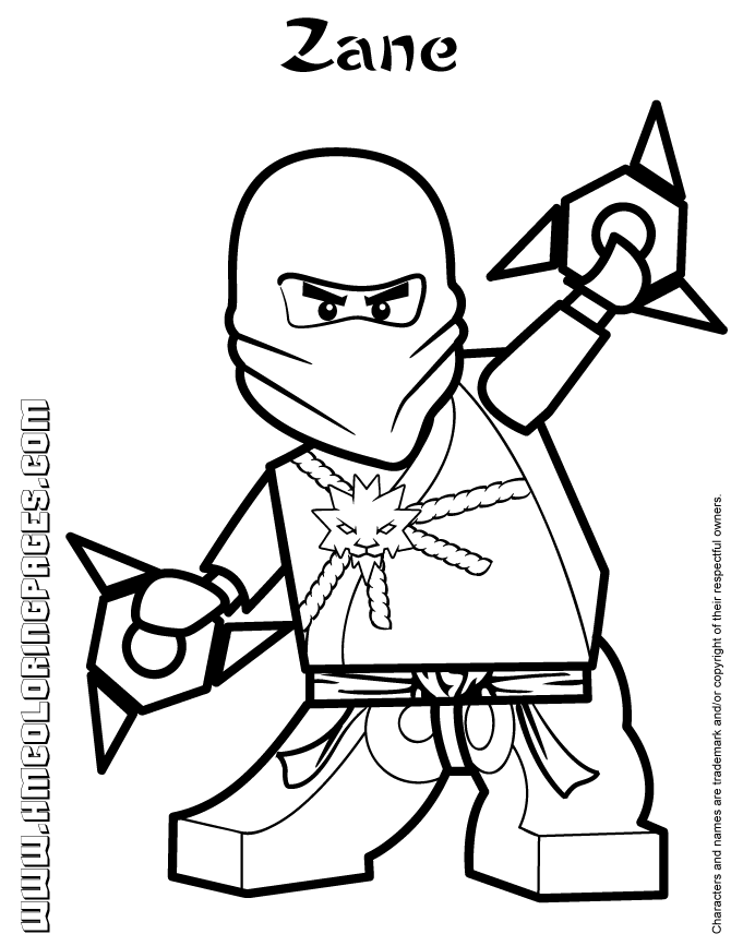 Lego Ninjago Cole Coloring Pages Get Coloring Pages