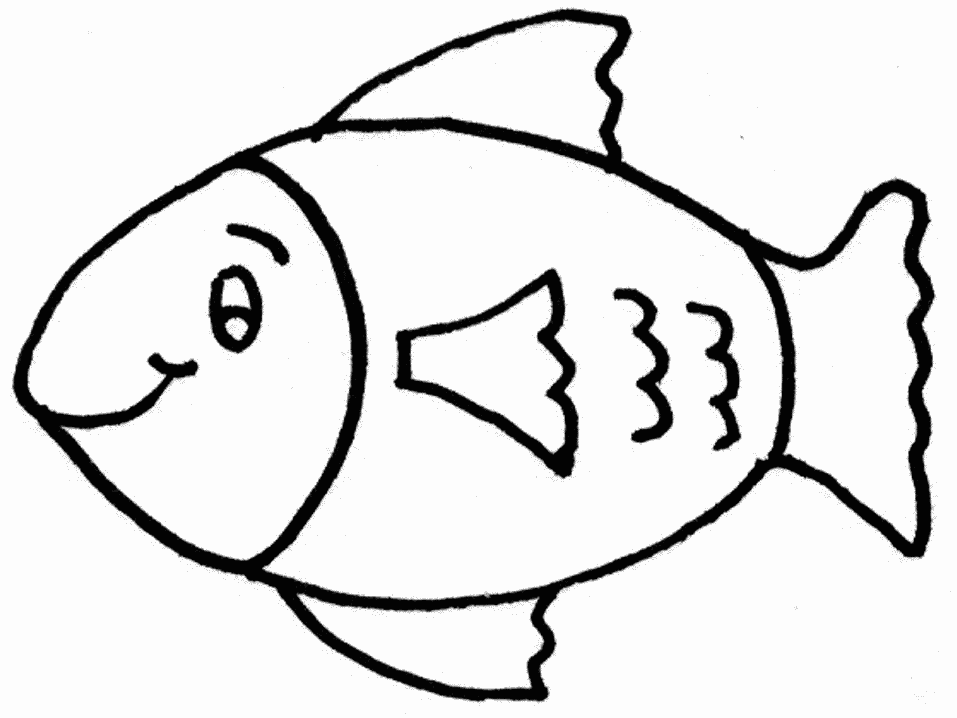 School's out for summer, so keep kids of all ages busy with summer coloring sheets. Free Simple Fish Coloring Page Download Free Simple Fish Coloring Page Png Images Free Cliparts On Clipart Library