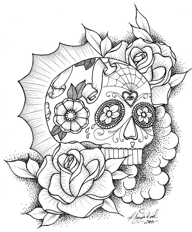Free Skull Candy Coloring Pages Download Free Clip Art Free Clip Art On Clipart Library