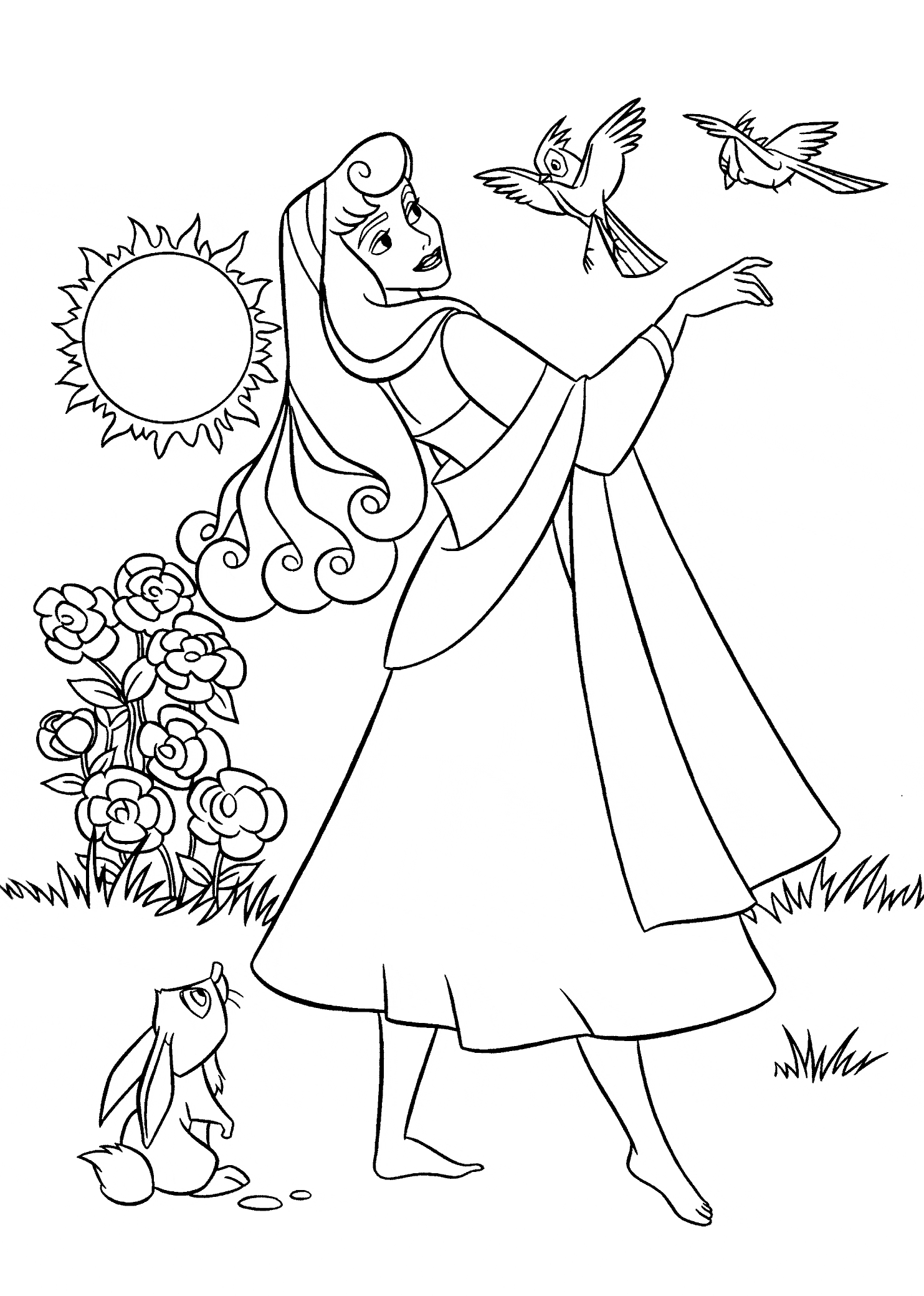 Check out our awesome princess aurora printble coloring pages for kids of all ages and download them for free. Free Printable Aurora Coloring Pages Clip Art Library