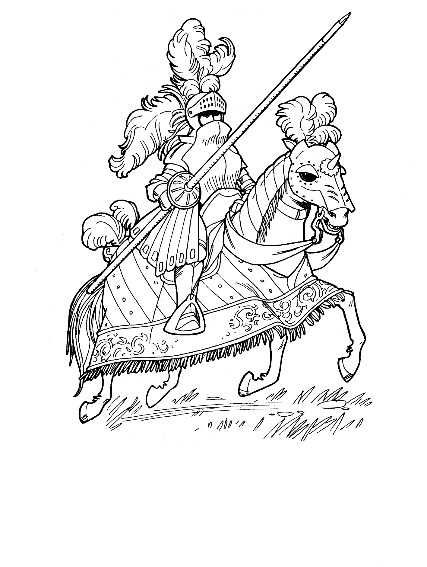 10 Coloriages Chevaliers In 2020 Coloring Pages Coloring Books Coloring Pages For Kids