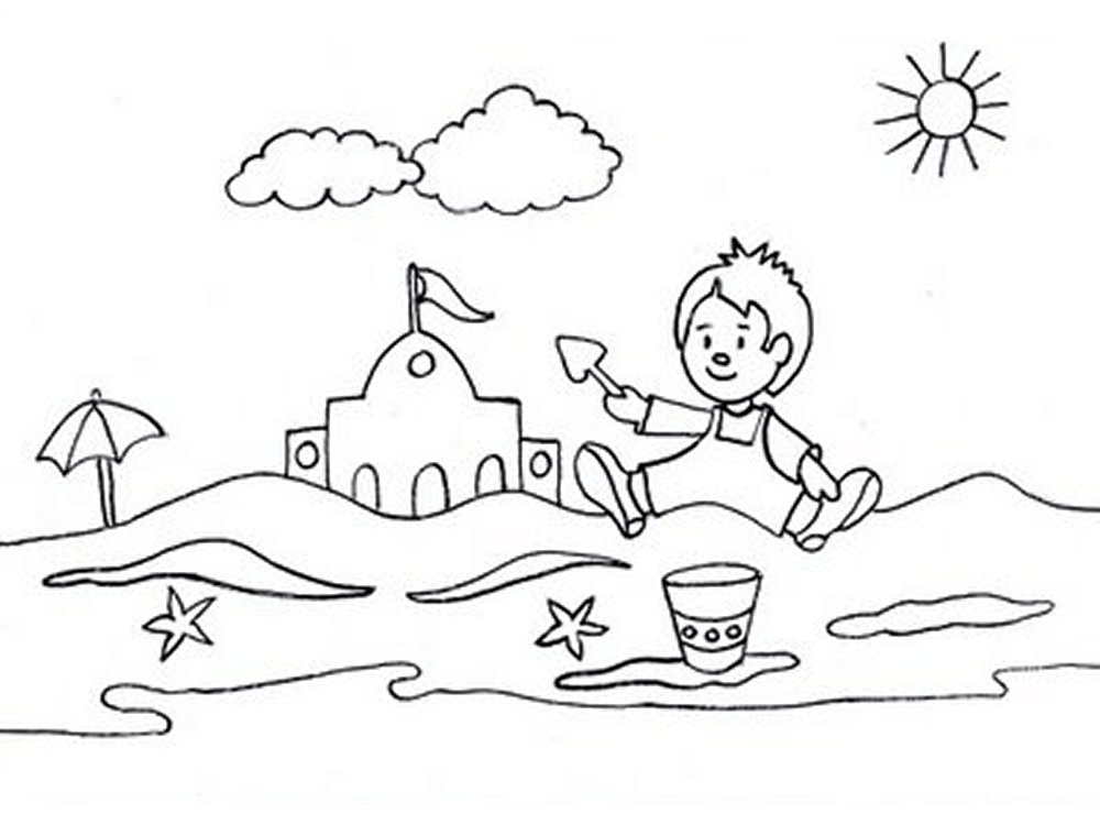 Click on any summer picture above to start coloring. Free Summer Coloring Pages For Preschool Download Free Summer Coloring Pages For Preschool Png Images Free Cliparts On Clipart Library