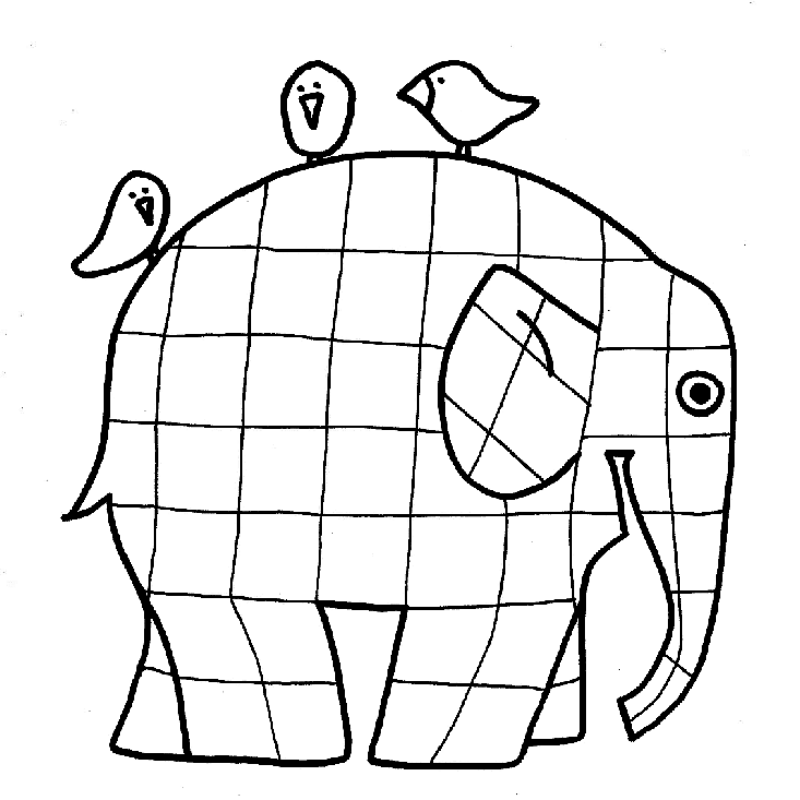Free Elmer Elephant Coloring Page Download Free Clip Art Free Clip Art On Clipart Library