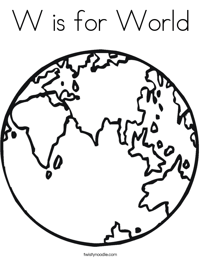 earth coloring page clip art library