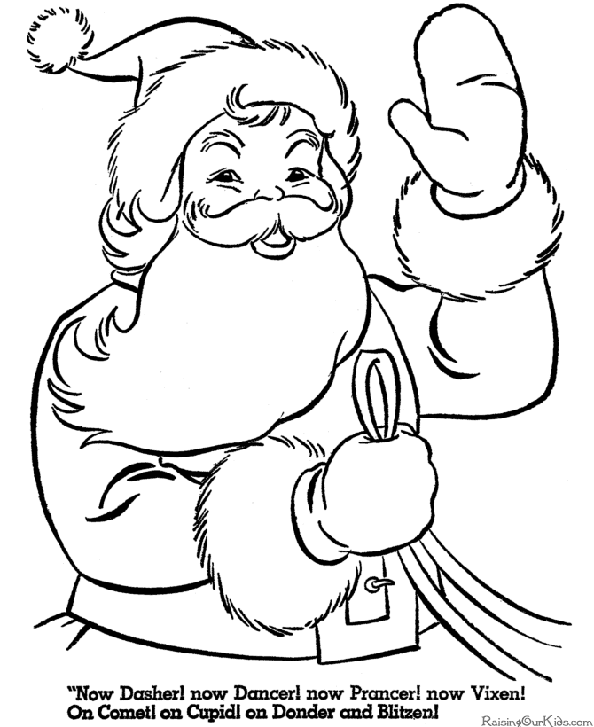 Select from 53167 printable crafts of cartoons, nature, animals, bible and many more. Free Santa Coloring Pages For Free Download Free Santa Coloring Pages For Free Png Images Free Cliparts On Clipart Library
