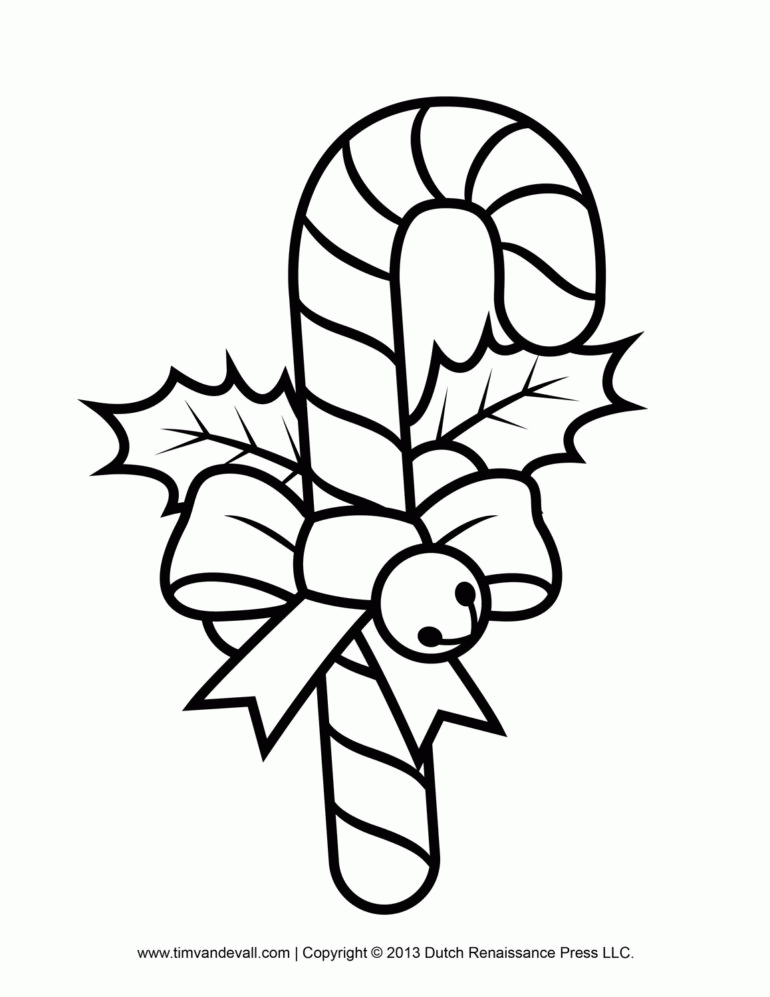 Free Printable Candy Cane Coloring Pages, Download Free Printable Candy